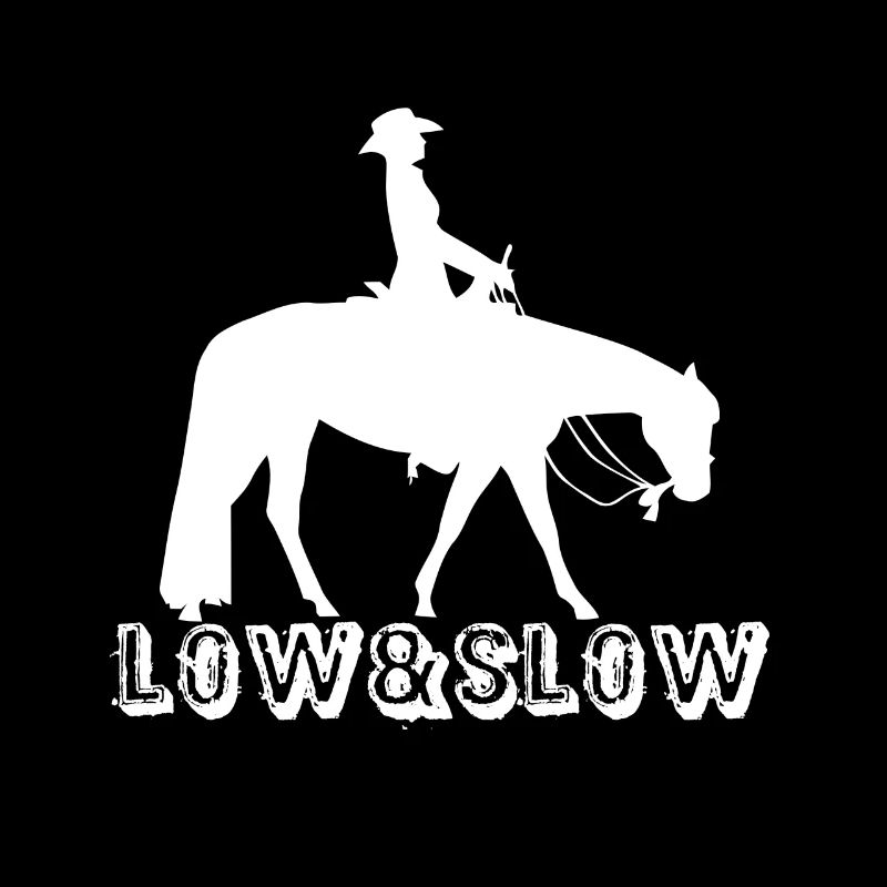 Low and slow pleasure western riding