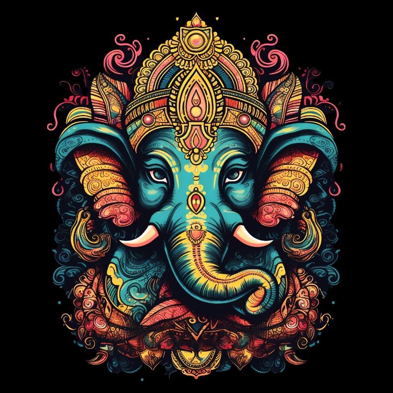 Dieu éléphant Ganesh Ganesha Bouddhisme Hindouisme