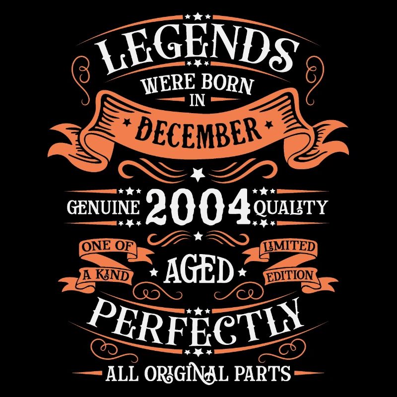 The legends were born in December 2004 gift