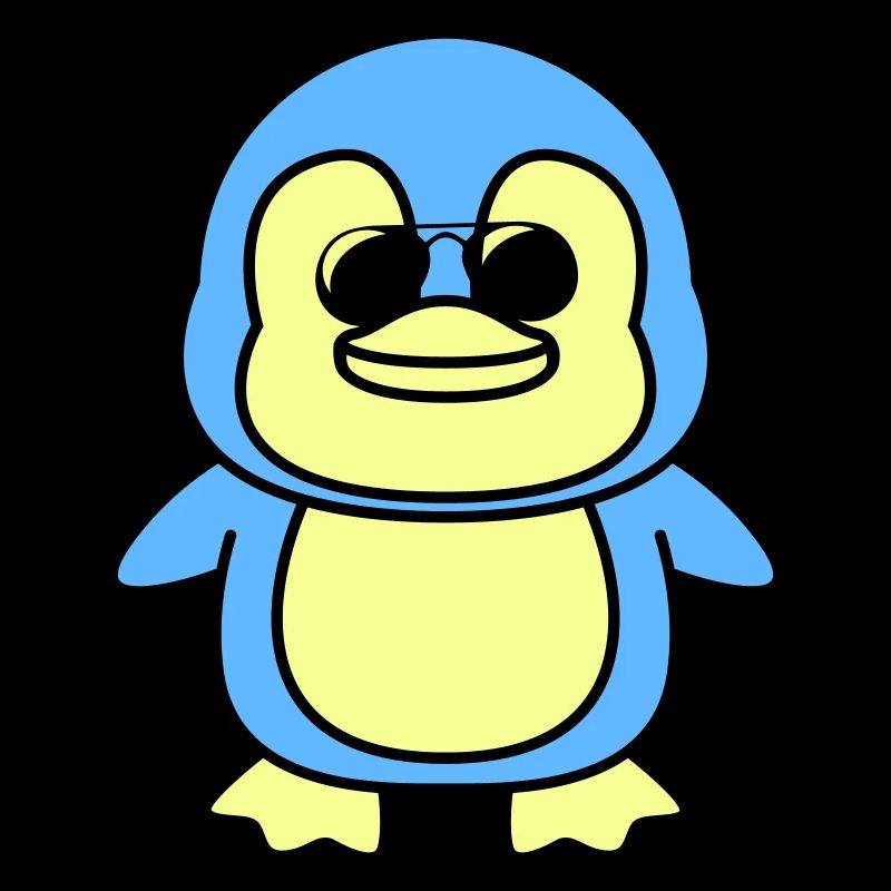 Pingouin Bande Dessinée Cool
