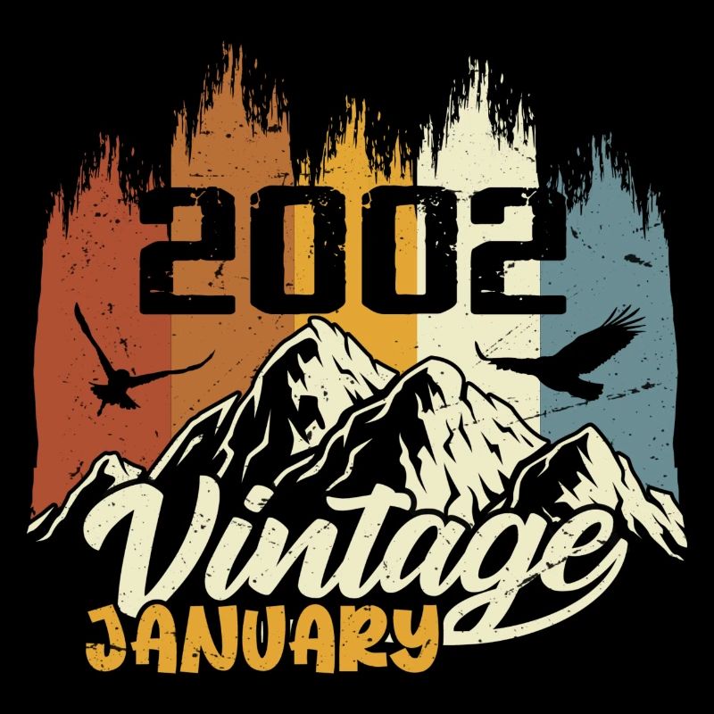 Anniversaire Janvier 2002 - Cadeau Janvier 2002