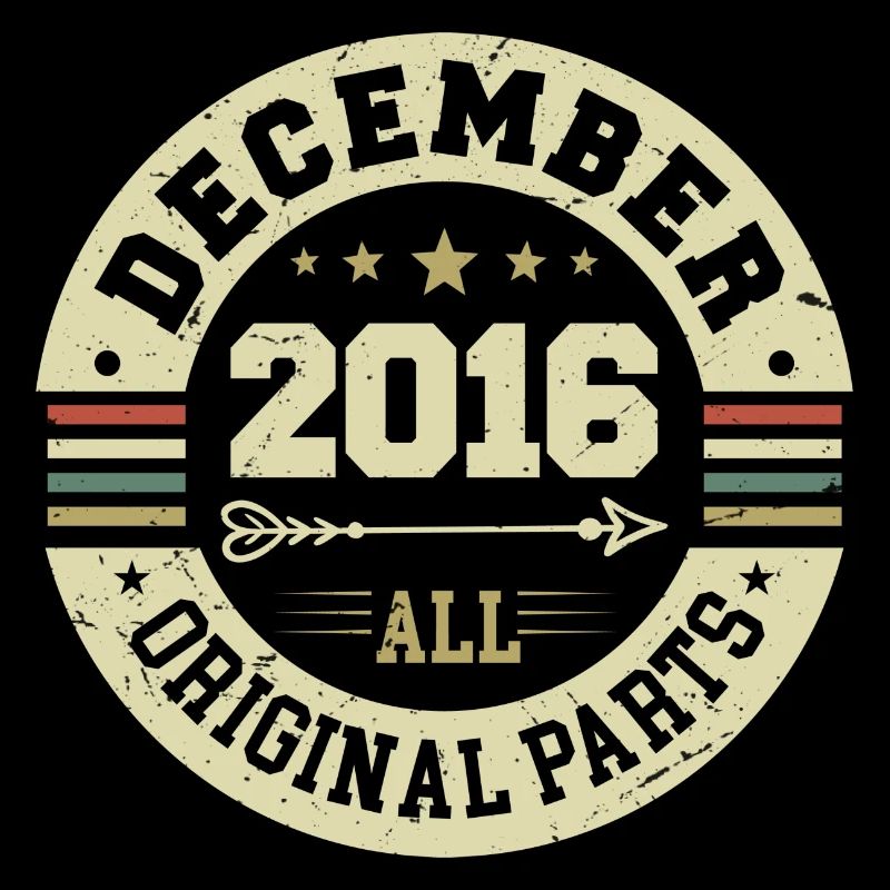 Legends Birthday December 2016 Born Gift