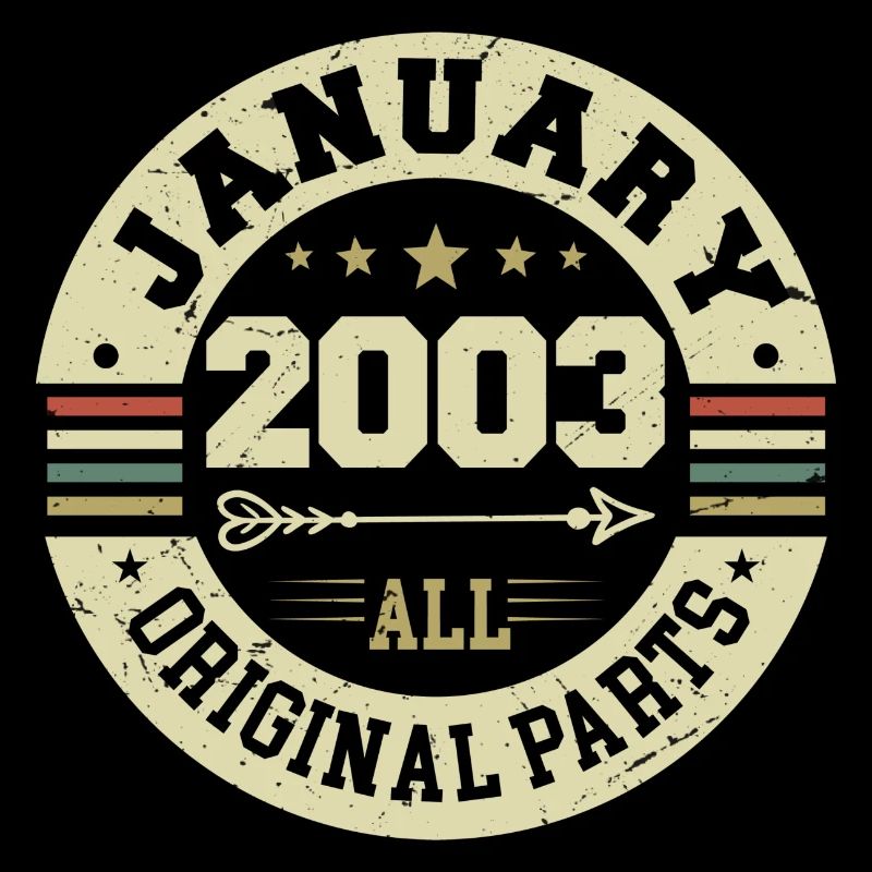 Janvier 2003 - Anniversaire en janvier 2003