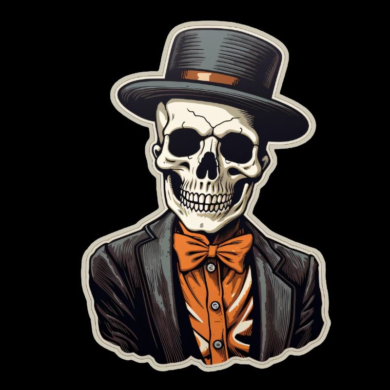 Crâne Halloween
