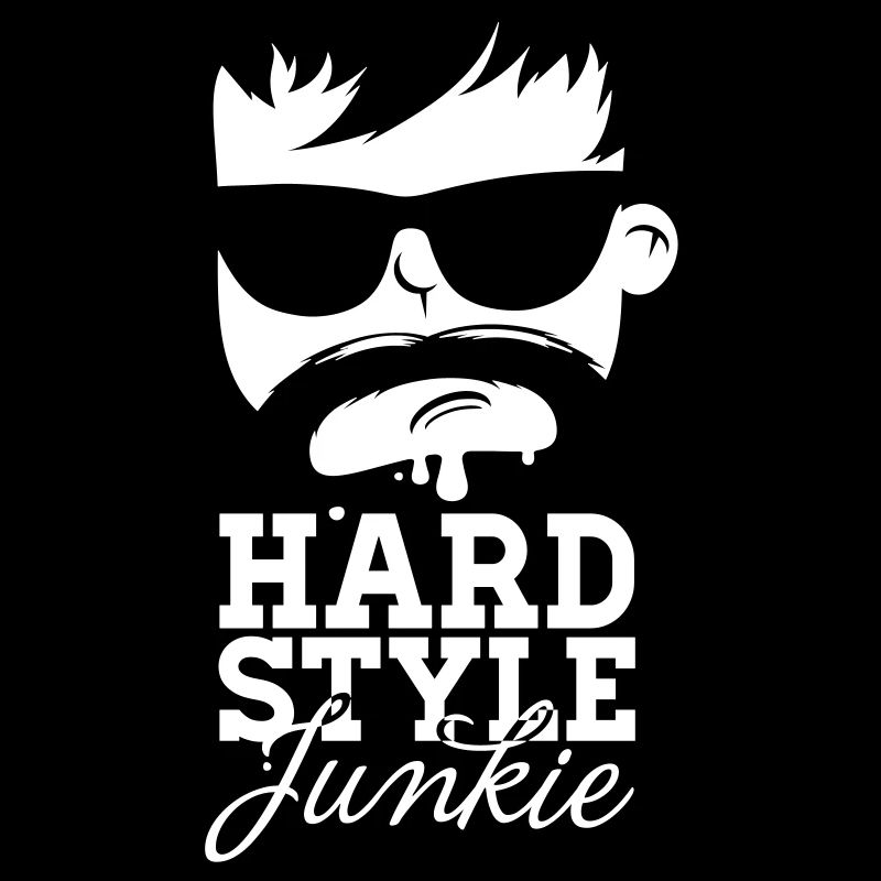 i love hardstyle dubstep moustache dance music