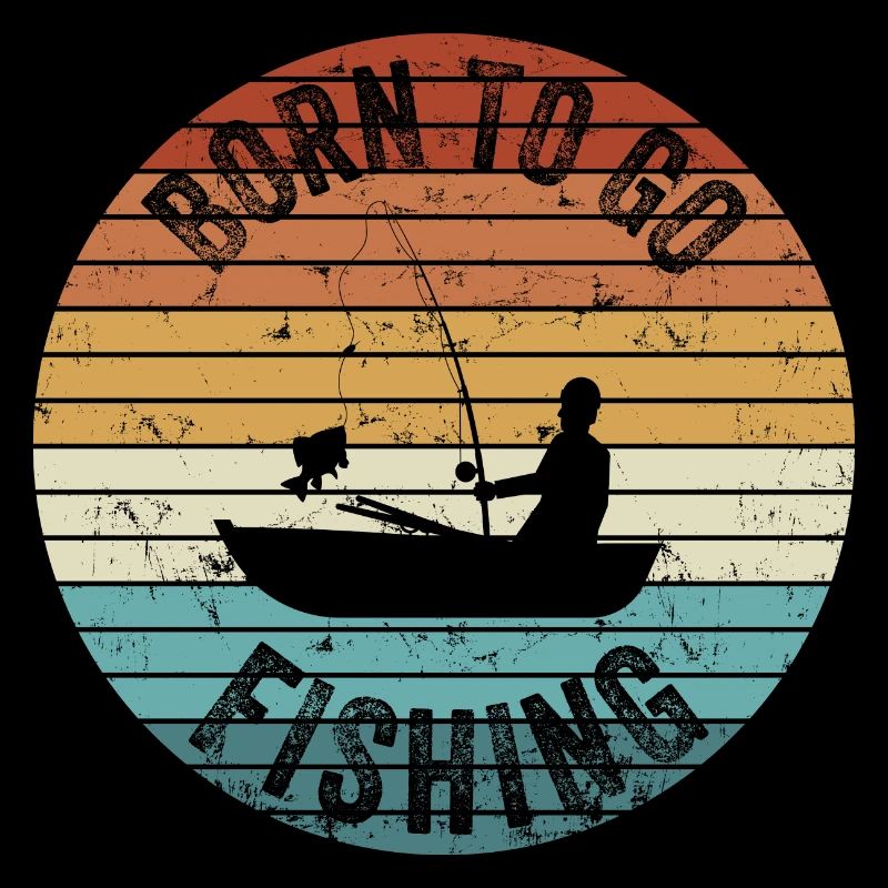 Angel Shirt - Born to Fish