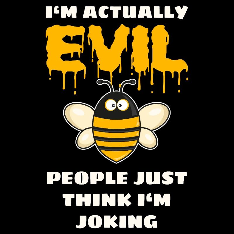 Funny Evil Bee