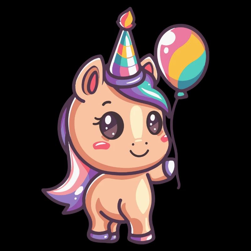 Bande dessinée d’anniversaire de cheval