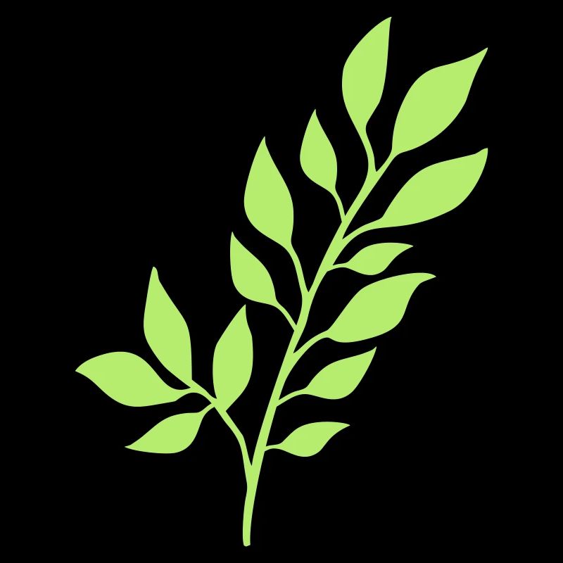 branche d'arbre avec des feuilles