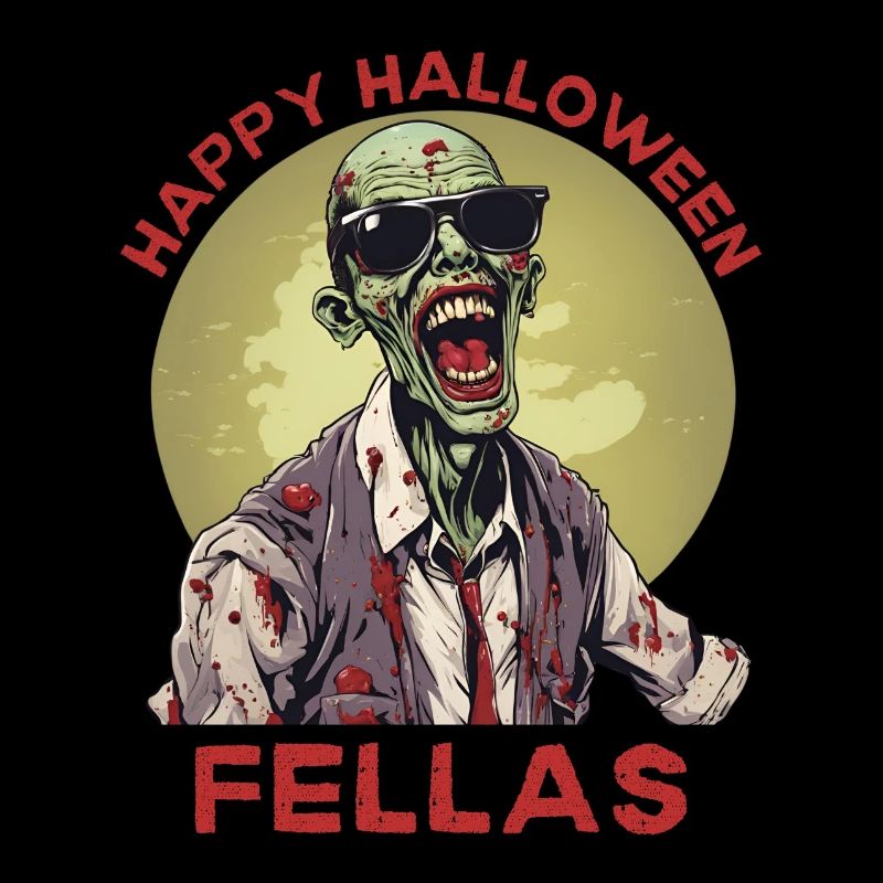 joyeux Halloween Fellas Zombie