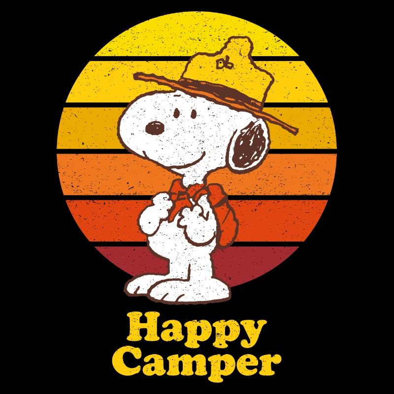Peanuts Snoopy Happy Camper