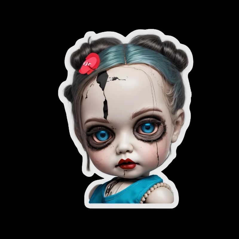 Poupée effrayante d’Halloween