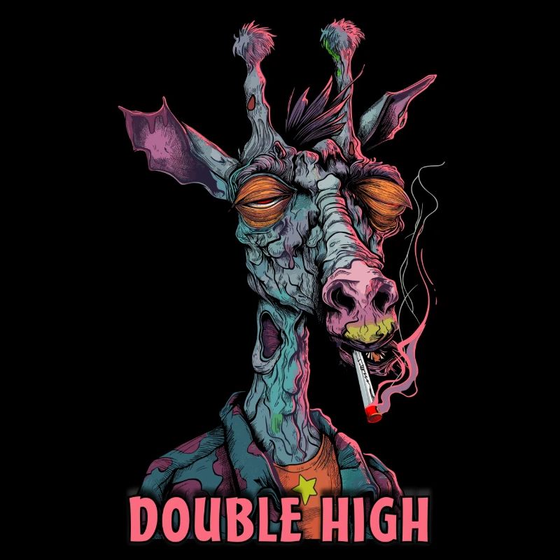 Girafe Cannabis Weed Gras Joint