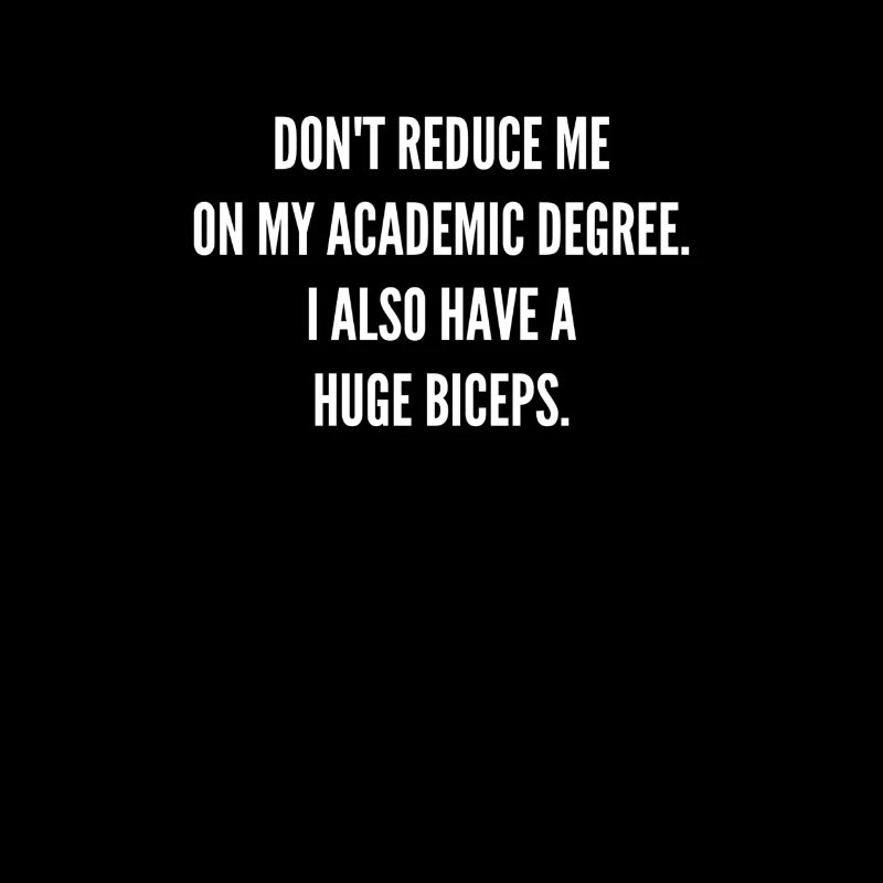 Academics with big biceps