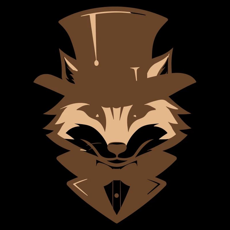 Sir Fox wearing top hat