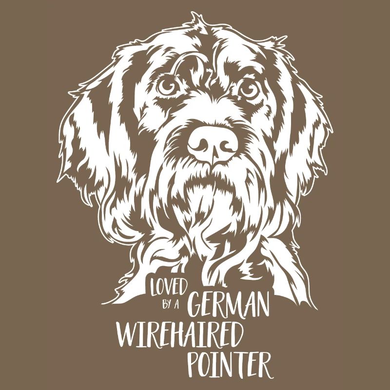 Loved by a German Wirehaired Pointer Dog Wilsigns
