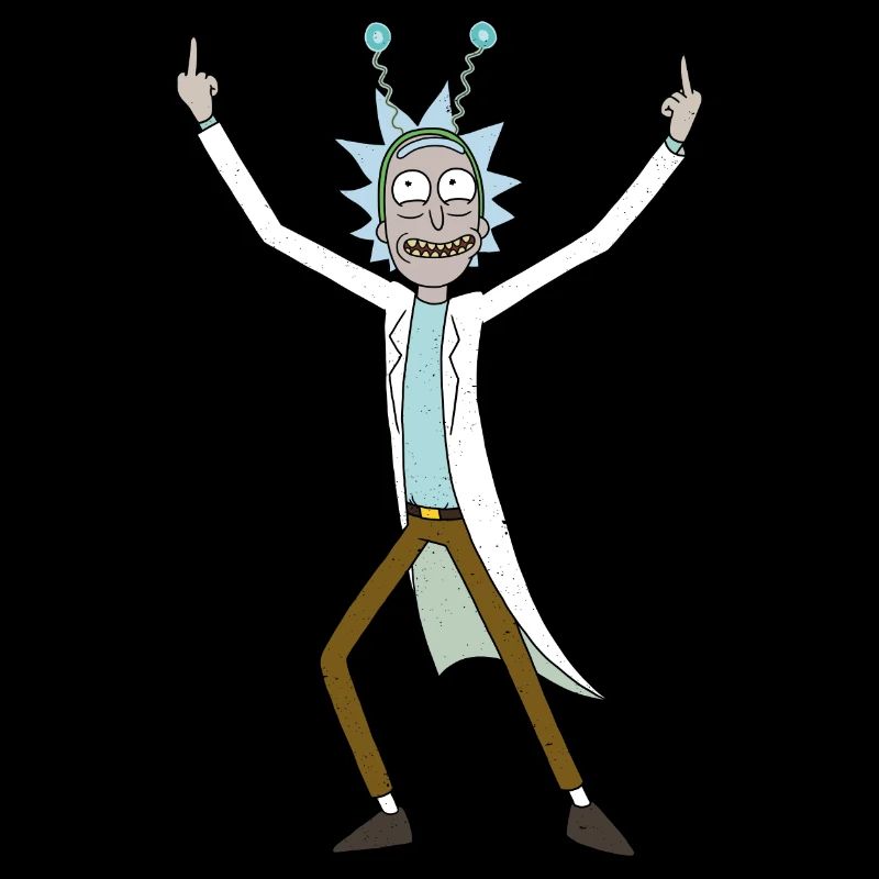 Rick & Morty Rick Sanchez Pose