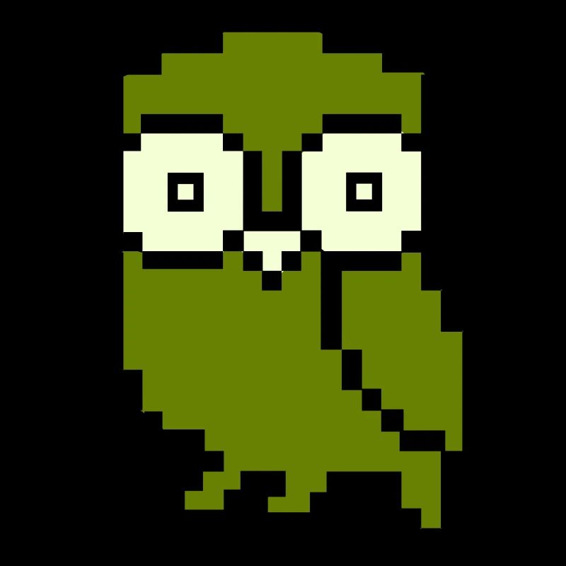 Couleur du pixel hibou