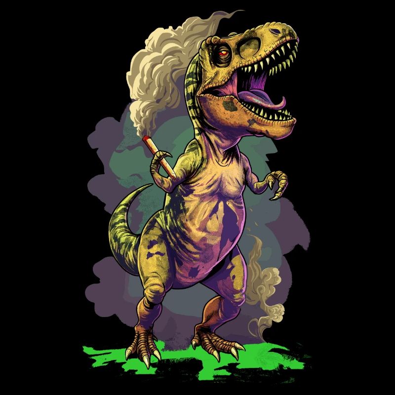 Cannabis, Stoner, Stoner, T-Rex, Dino, Trex, T-Rex
