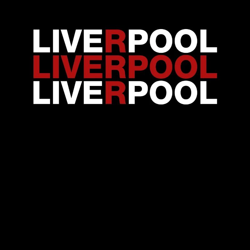 Liverpool Royaume-Uni Drapeau Shirt - Liverpool