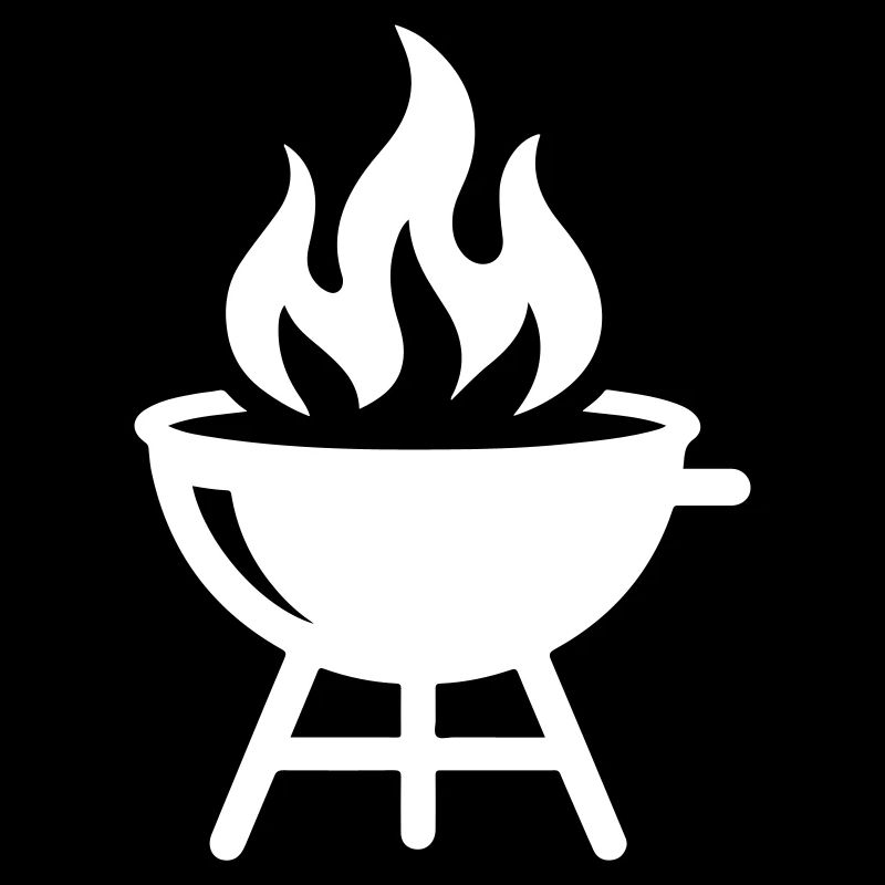 Grill Flame Icon