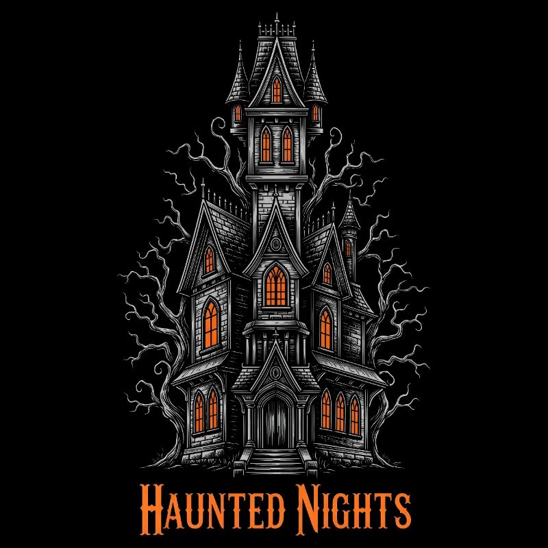Nuits hantées Maison hantée Halloween Effrayant