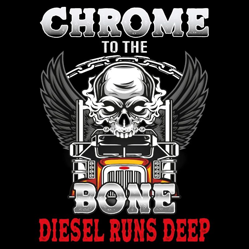 Chrome to the bone diesel runs deep