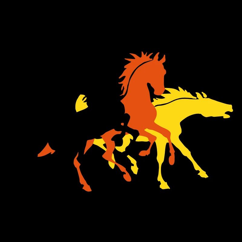 Three horses