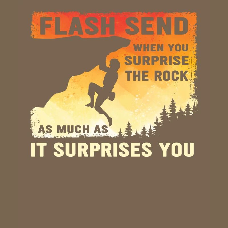 Boulderer Flash Send Bloc