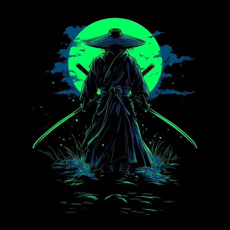 Samurai Swordsman Ronin Warrior Katana