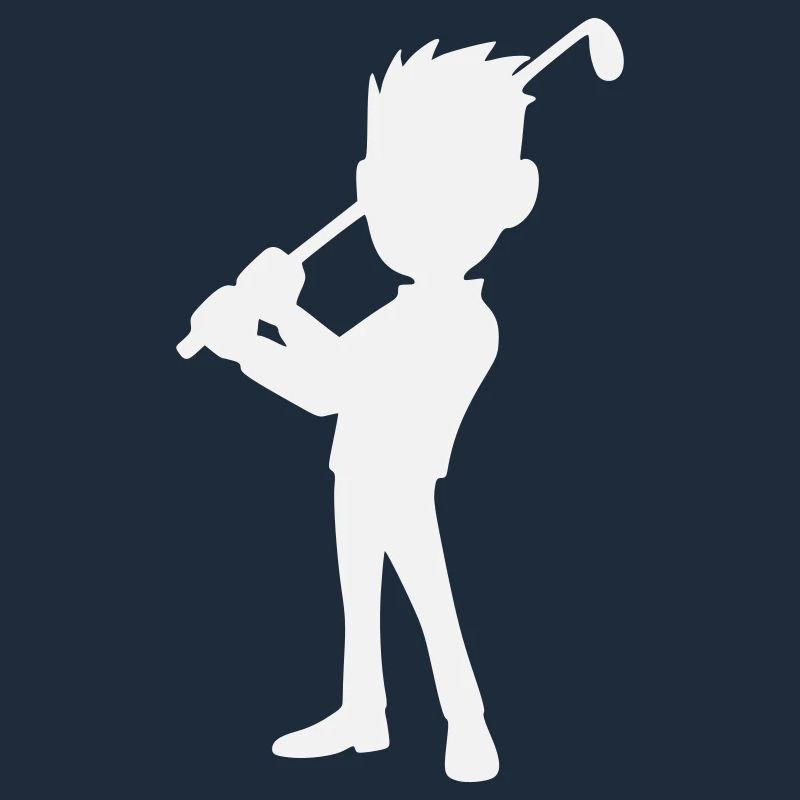 Golf Design, Golfer Silhouette