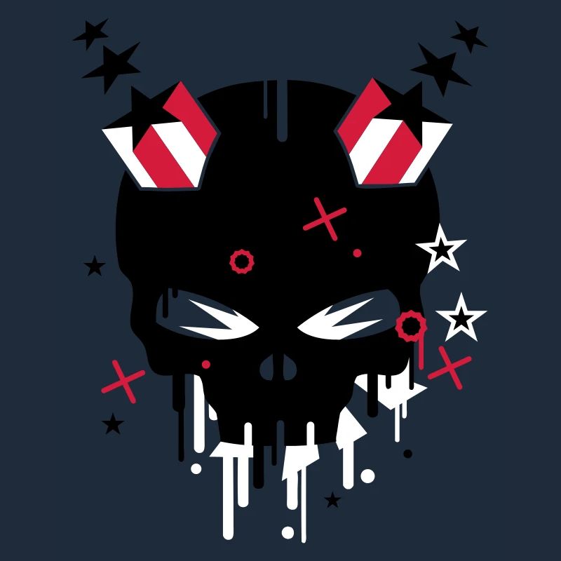 Devilskull with stars
