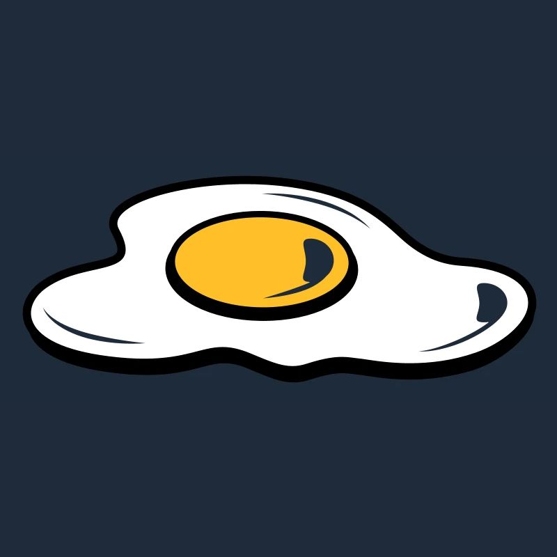 A fried egg
