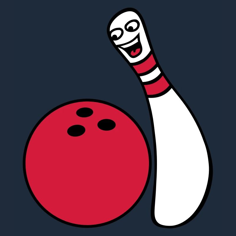 Cheeky Comic Bowling Pin