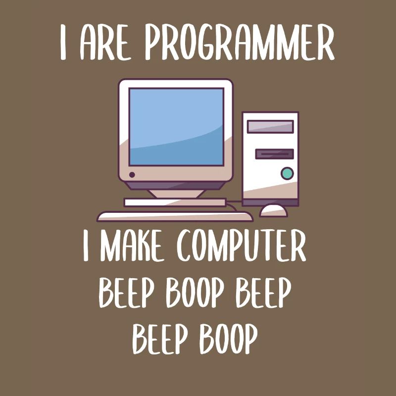 Je suis programmeur en programmation