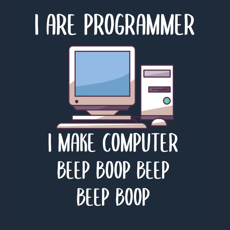 Je suis programmeur en programmation
