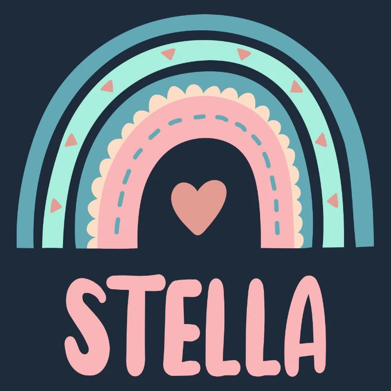 Stella Name Rainbow Baby