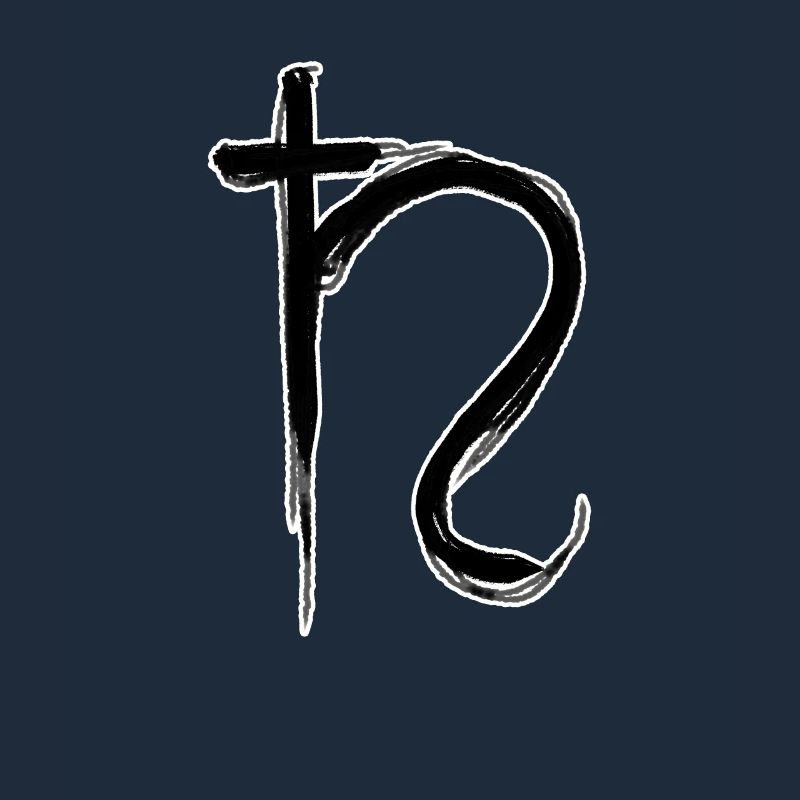 Symbole d’astrologie de Saturne
