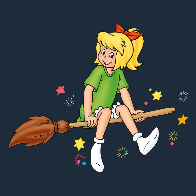 Bibi Blocksberg on mashed potatoes witch stars