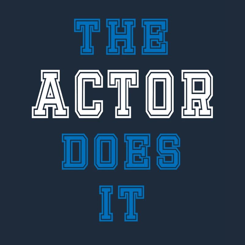 The Actor Does It Actor Gift