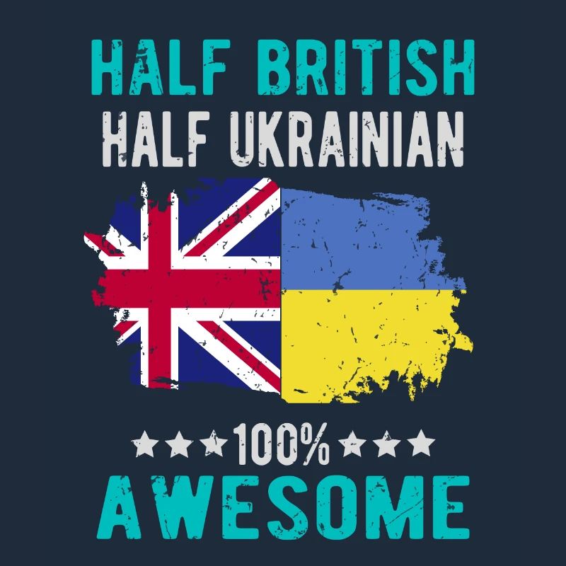 Half British Half Ukrainian