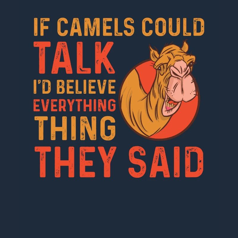 Funny camel saying