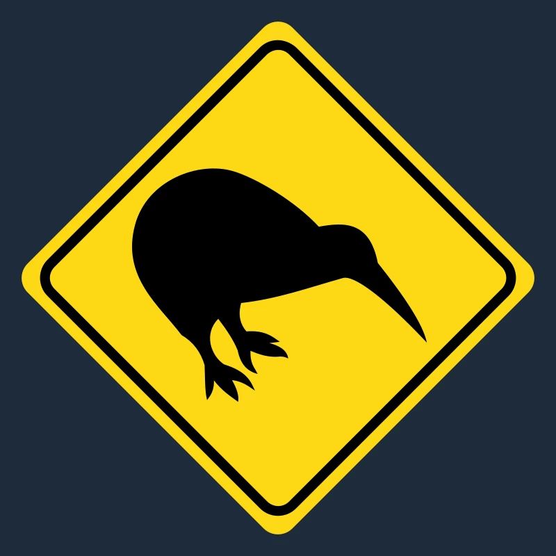 Attention - Kiwi - 2 vecteur de couleur