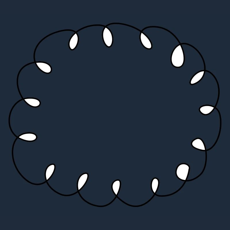 Squiggle speech bubble