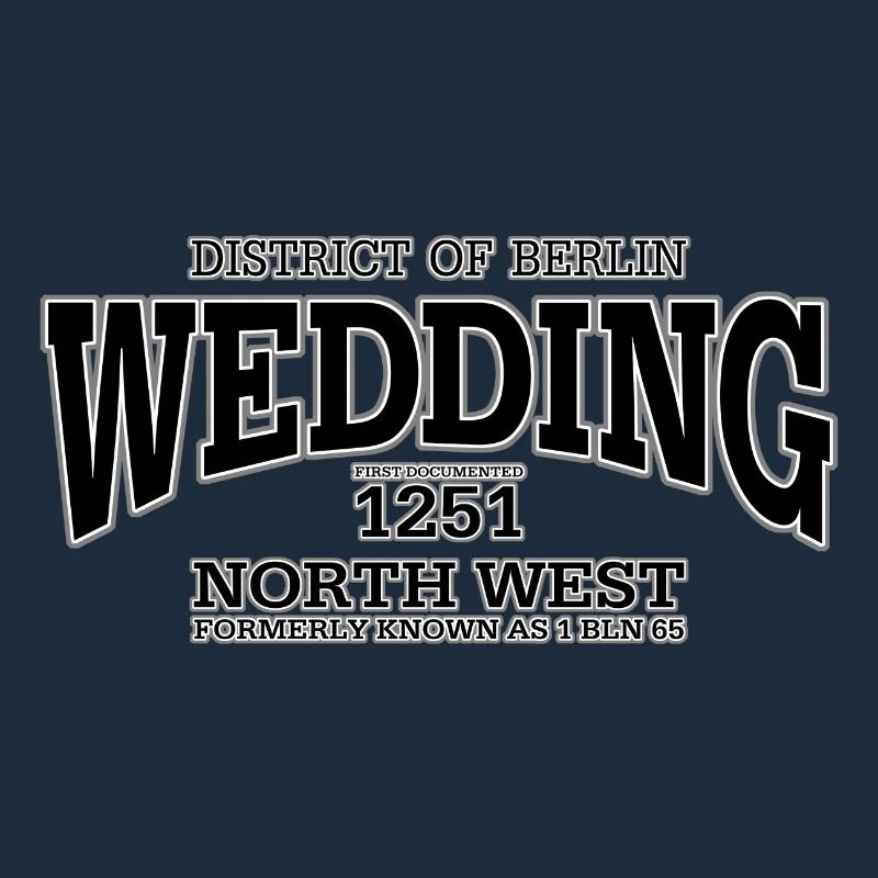 Mariage impression noire