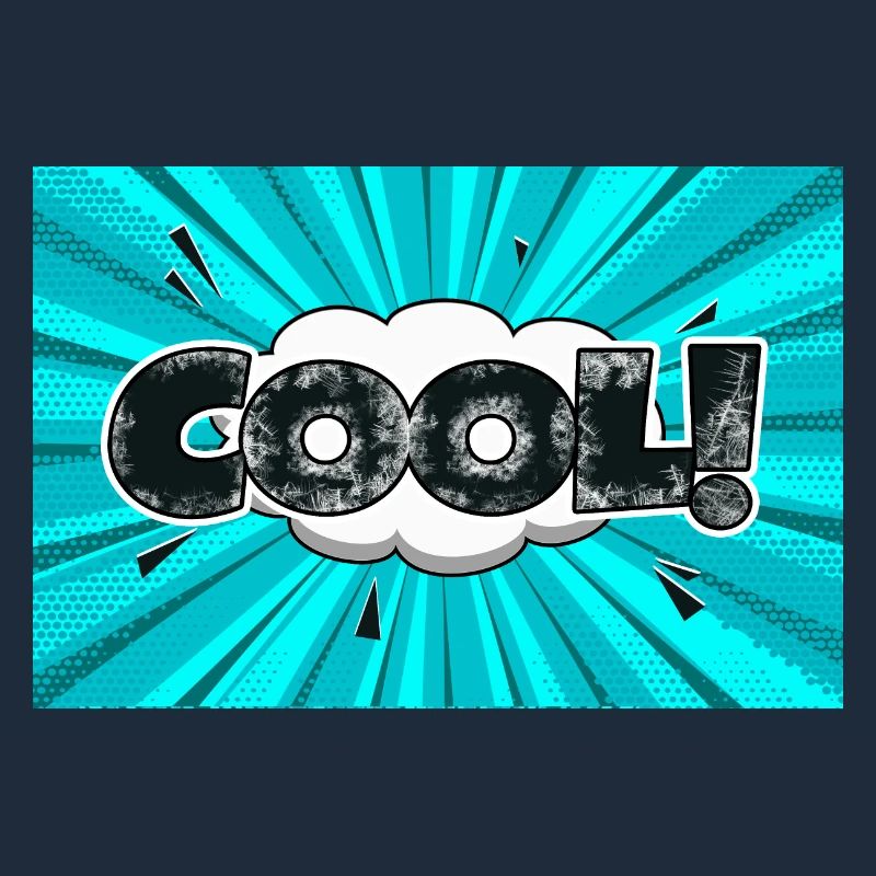 cool Comic Style Bubble Graffiti Lettering