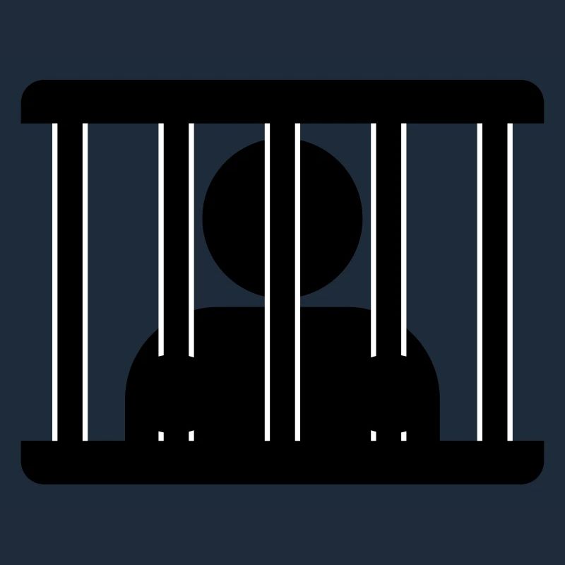 behind bars