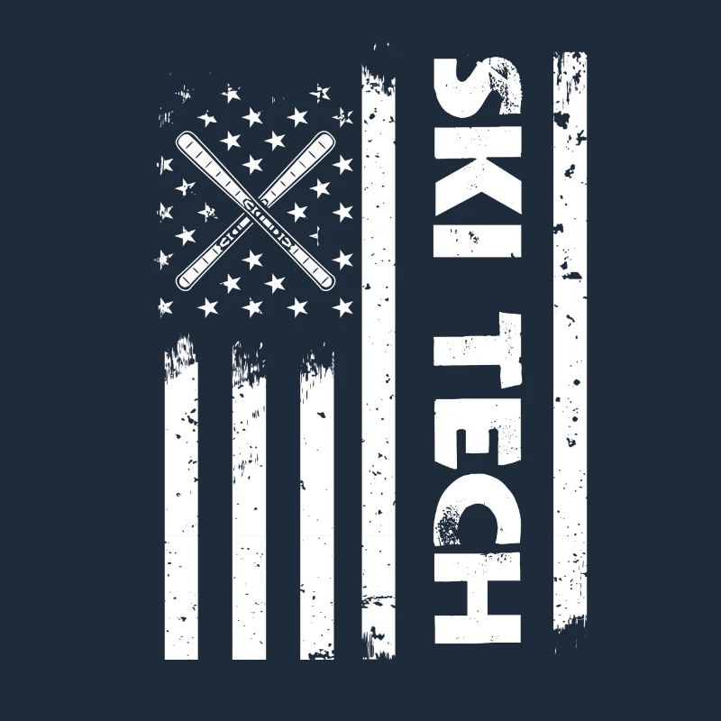 Drapeau des États-Unis Ski Tech Apparel Amérique