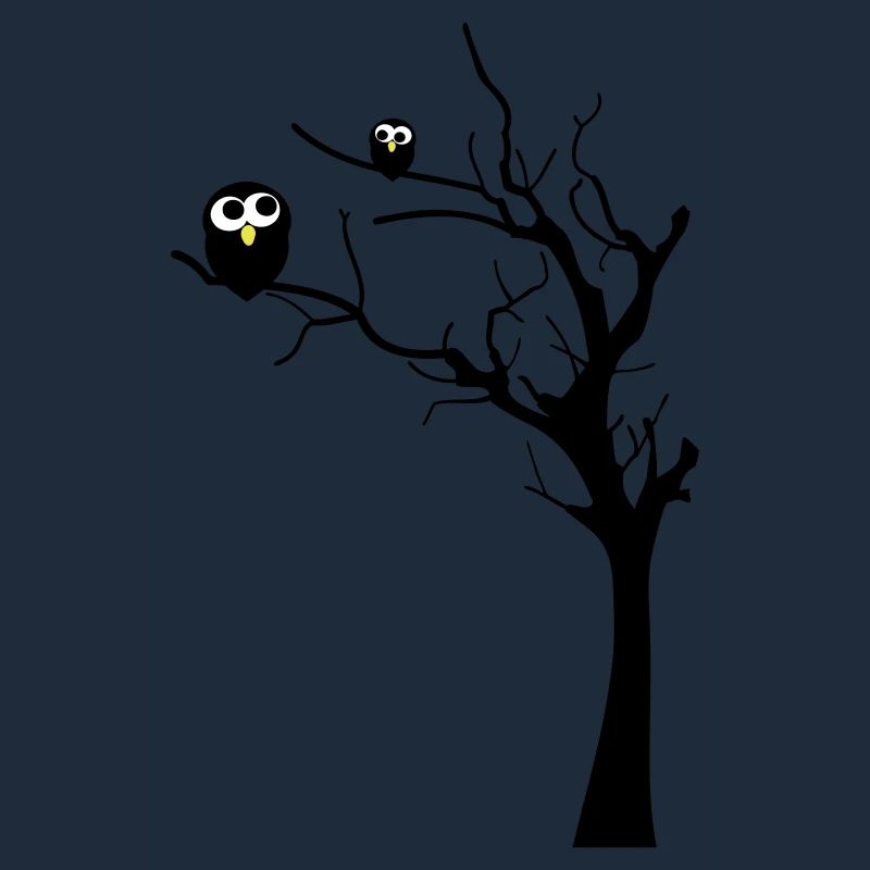 Owls on a tree