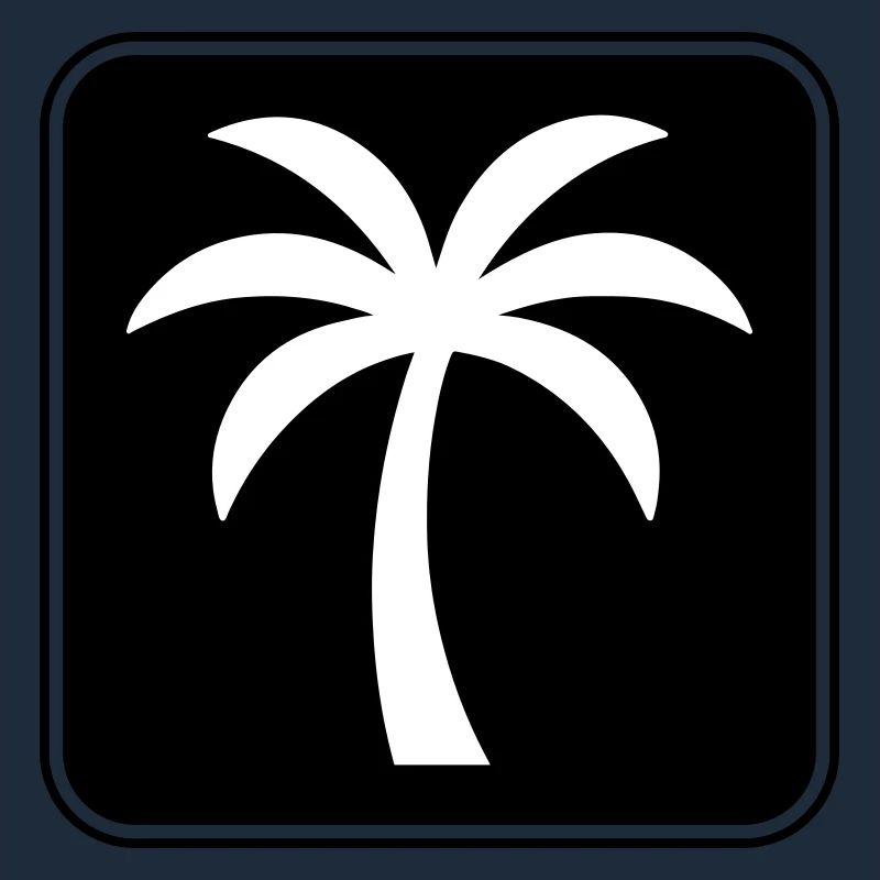 Palm Tree Icon Summer